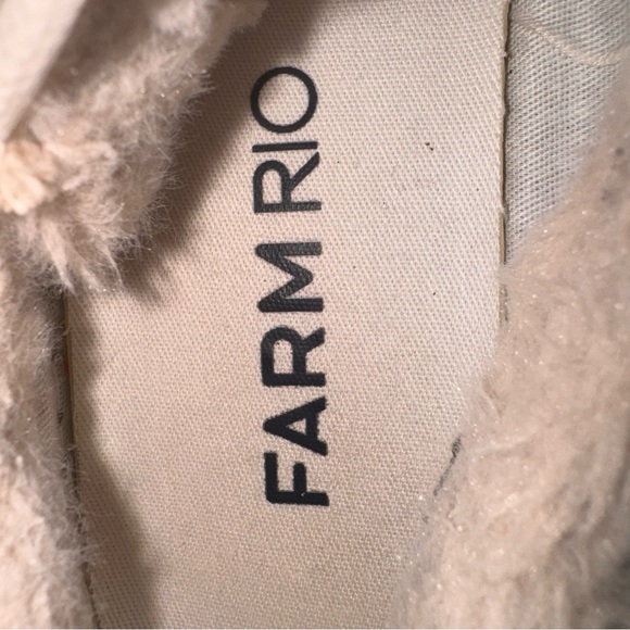 Farm Rio Women’s Anika Platform Sneaker Navy Blue Tapestry US 7.5 - Picture 7 of 8